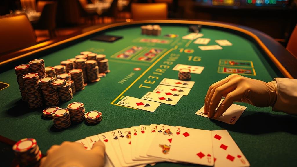 ผู้คนกำลังเล่นบาคาร่าออนไลน์บนอุปกรณ์ต่างๆ