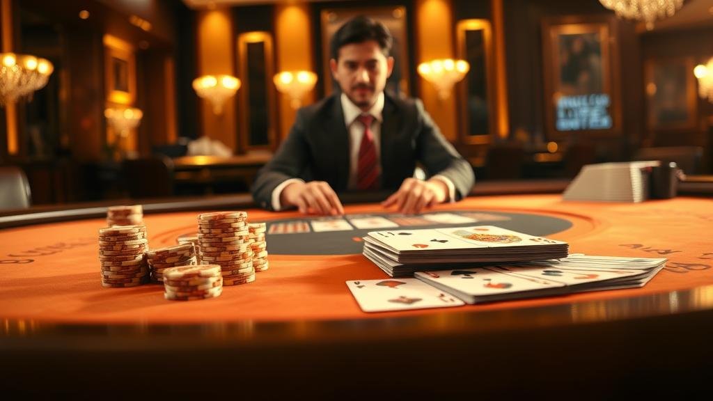 ตัวอย่างเค้าไพ่สามตัด บาคาร่า