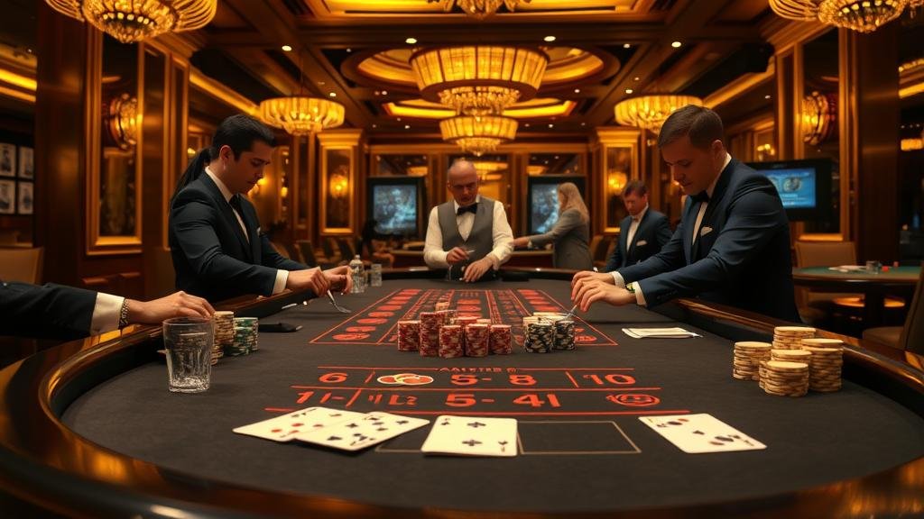 ตารางการเล่นบาคาร่าพร้อมชิปเดิมพัน