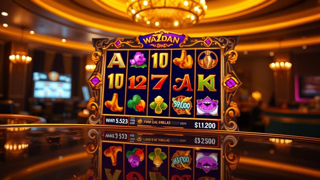สัญลักษณ์สล็อต Wazdan ที่ชนะรางวัล