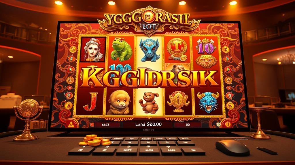 เกมสล็อตแฟนตาซี YGGDRASIL บนมือถือ