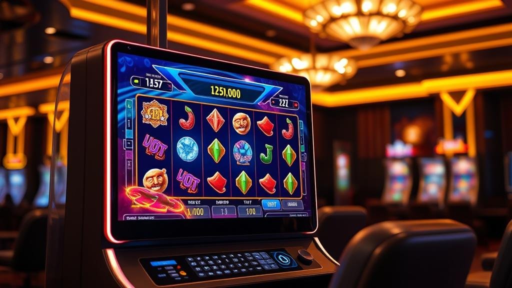 หน้าจอตั้งค่าออโต้สล็อตบนคอมพิวเตอร์