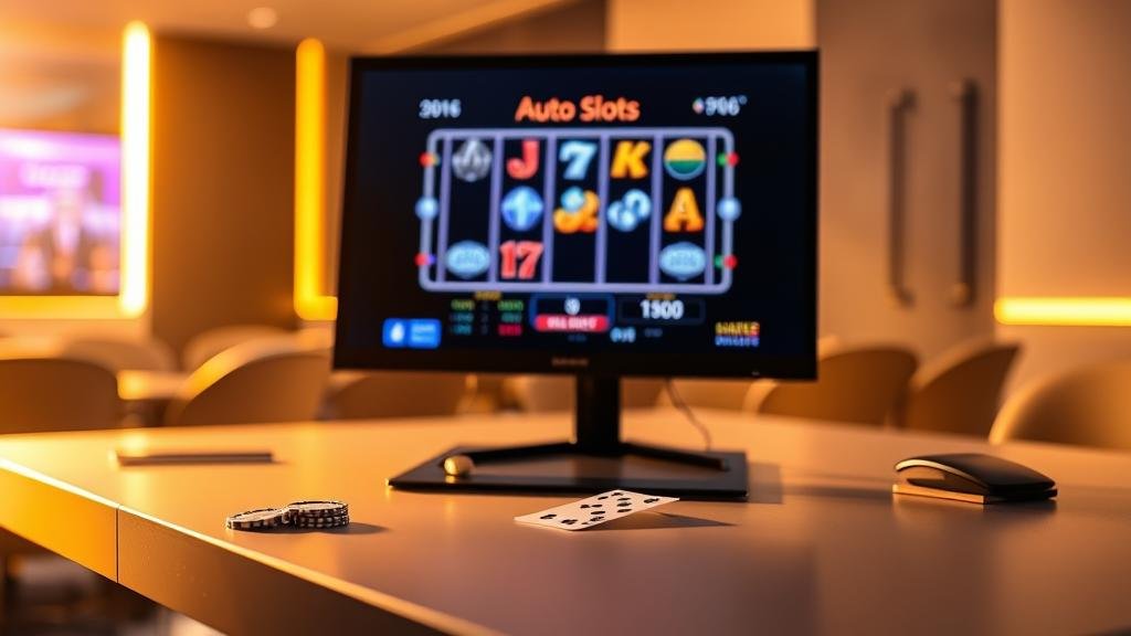 ตัวอย่างการตั้งค่าออโต้สล็อตบนเดสก์ท็อป