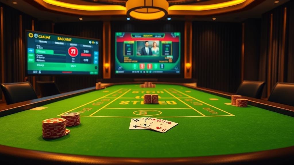 ภาพประกอบกลยุทธ์การเดินเงิน 1-3-2-4 ในบาคาร่า