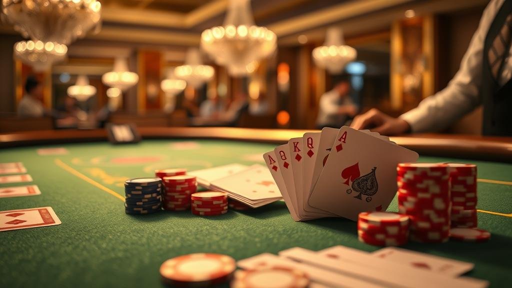 ภาพเปรียบเทียบการเล่นบาคาร่าแบบคุมงบและแบบเสี่ยงสูง