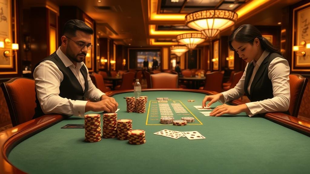 การอ่านเค้าไพ่มังกรและปิงปองในบาคาร่า