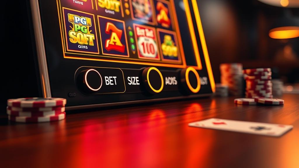 คู่มือปรับเบทสล็อต PG: เทคนิคซื้อสปินคุ้มค่า งบต่ำ แตกง่าย