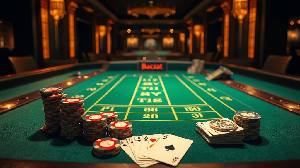 ตัวอย่างเค้าไพ่บาคาร่า: มังกรและปิงปอง