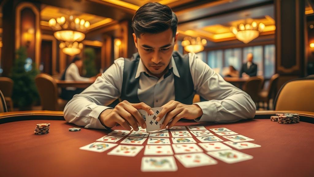 การผสมผสานระหว่างสติปัญญาและกลยุทธ์ในการเล่นบาคาร่า