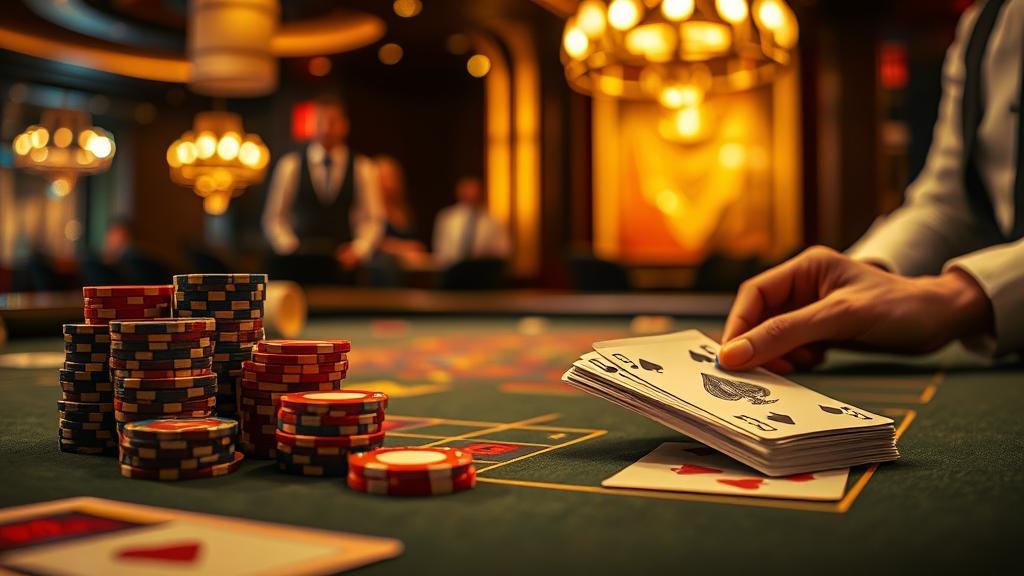 หน้าจอเกมบาคาร่าบนมือถือ