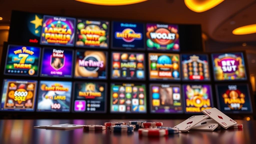 หน้าจอแสดงผลการชนะเกมสล็อตออนไลน์