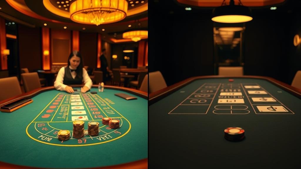 หน้าจอเกมบาคาร่าเว็บตรง แสดงสถิติและตัวเลือกการเดิมพัน