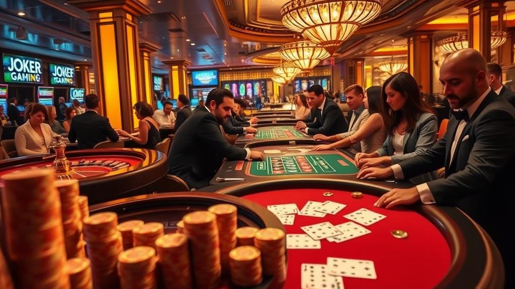 โลโก้ JOKER GAMING และโลกแห่งเกม