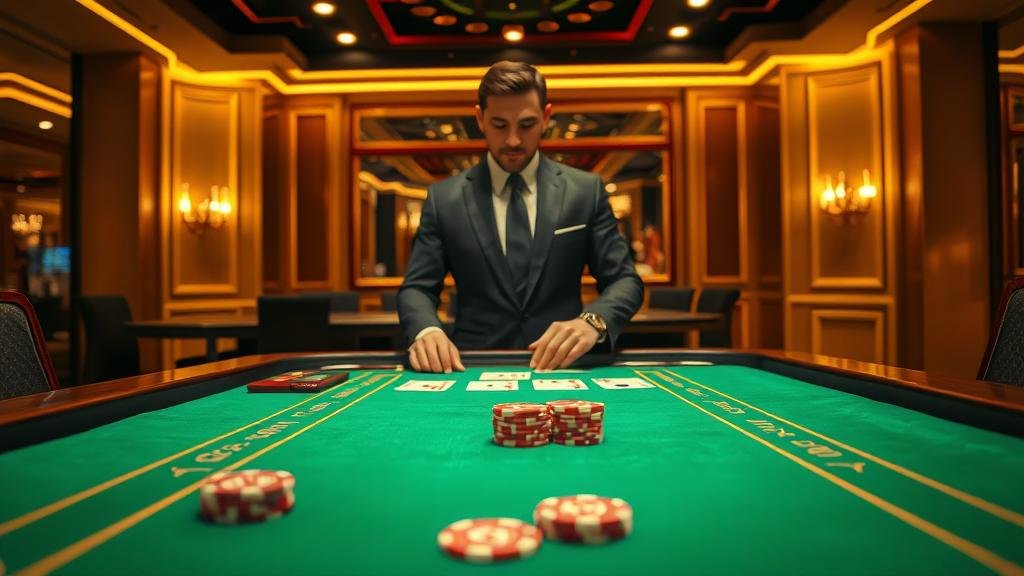 เค้าไพ่มังกร บาคาร่า