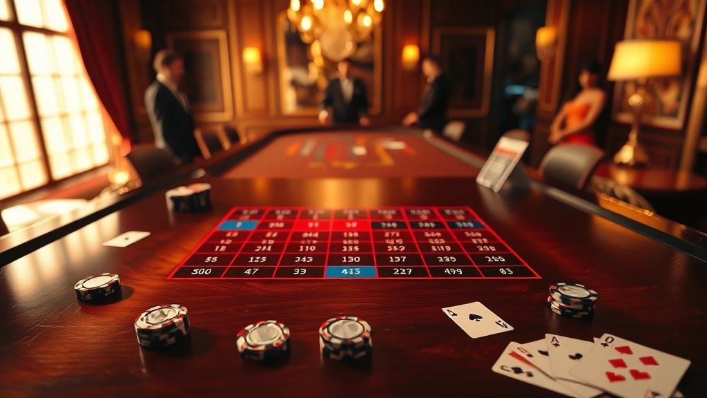 หน้าจอเกมบาคาร่าจากค่าย Playtech