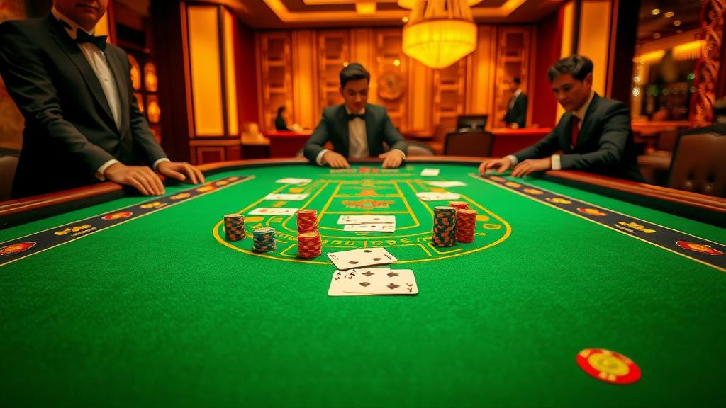 ภาพแสดงเค้าไพ่บาคาร่าแบบต่างๆ