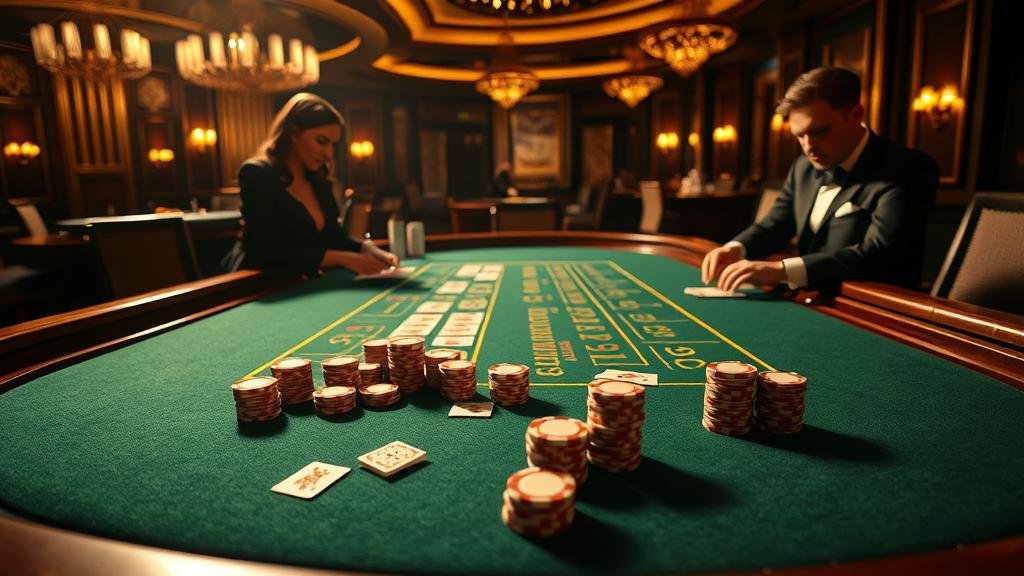 เค้าไพ่บาคาร่า สองตัด