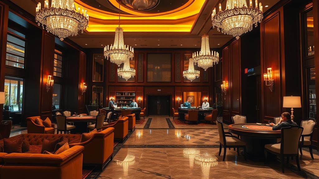 อินเทอร์เฟซเกมบาคาร่าสดจาก AE Casino