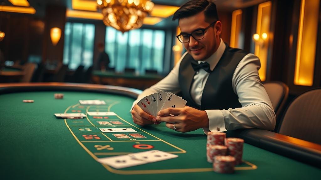 ดีลเลอร์สาวสวยจาก AE Casino (Sexy Baccarat)