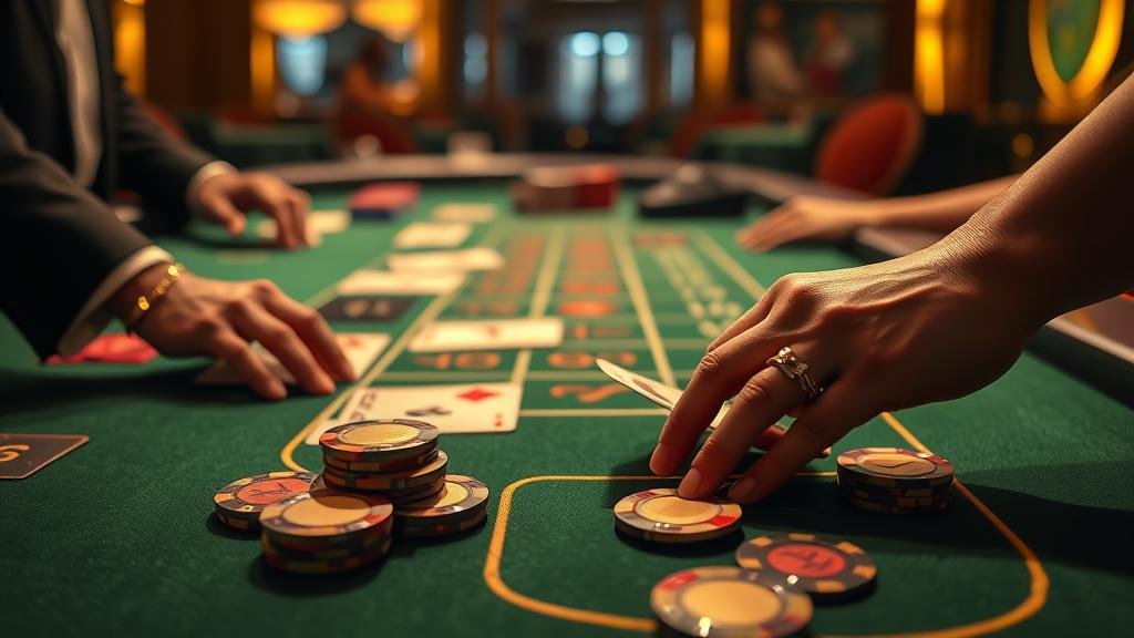 การเล่นบาคาร่าสดบนแท็บเล็ต AE Casino