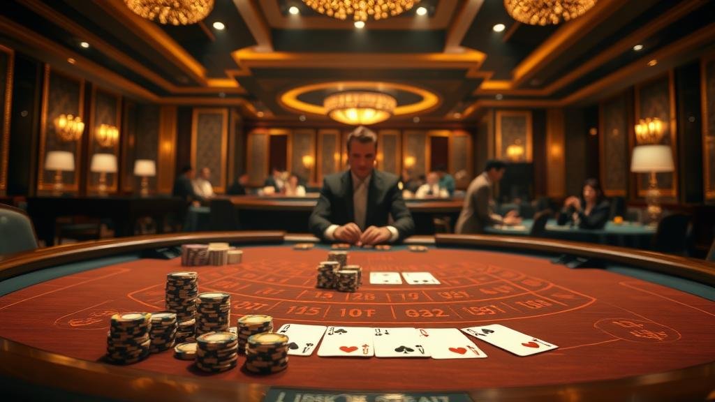 หน้าจอเกมบาคาร่า No Commission Evolution Gaming