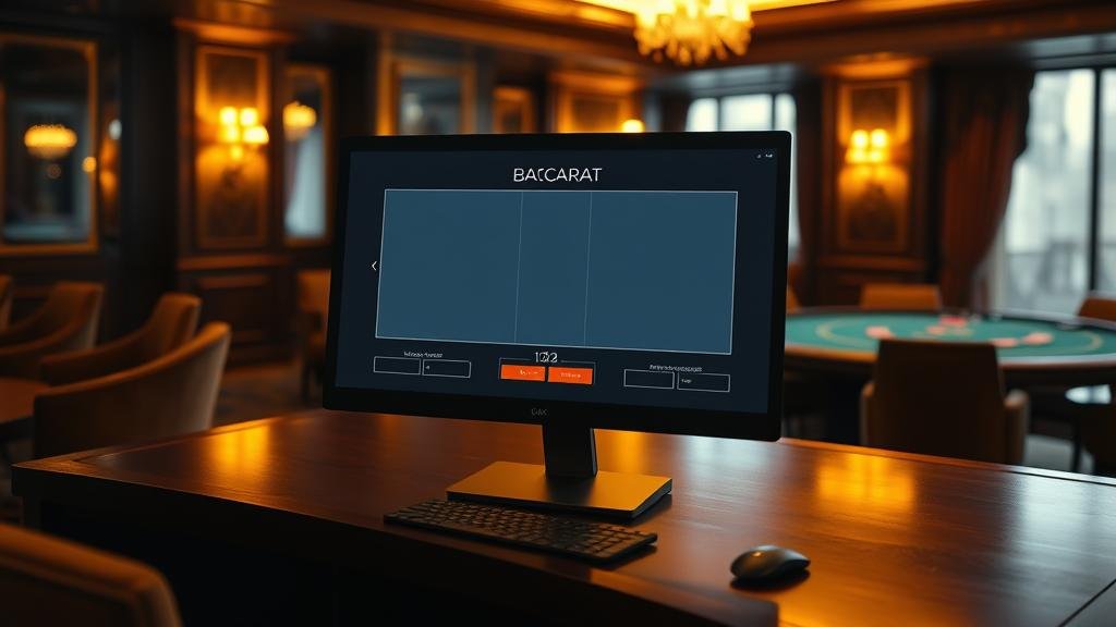 การเล่นบาคาร่าบนคอมพิวเตอร์และมือถือ