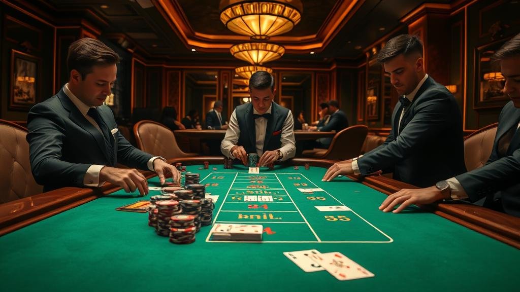 หน้าจอเกมบาคาร่าออนไลน์พร้อมดีลเลอร์สด