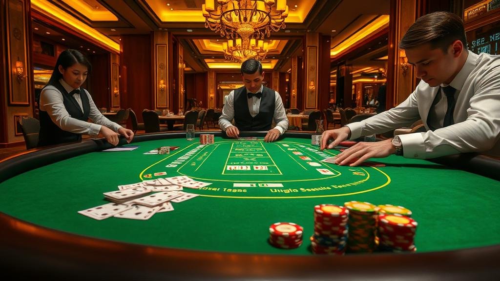 อินเทอร์เฟซเกมบาคาร่า AE Casino