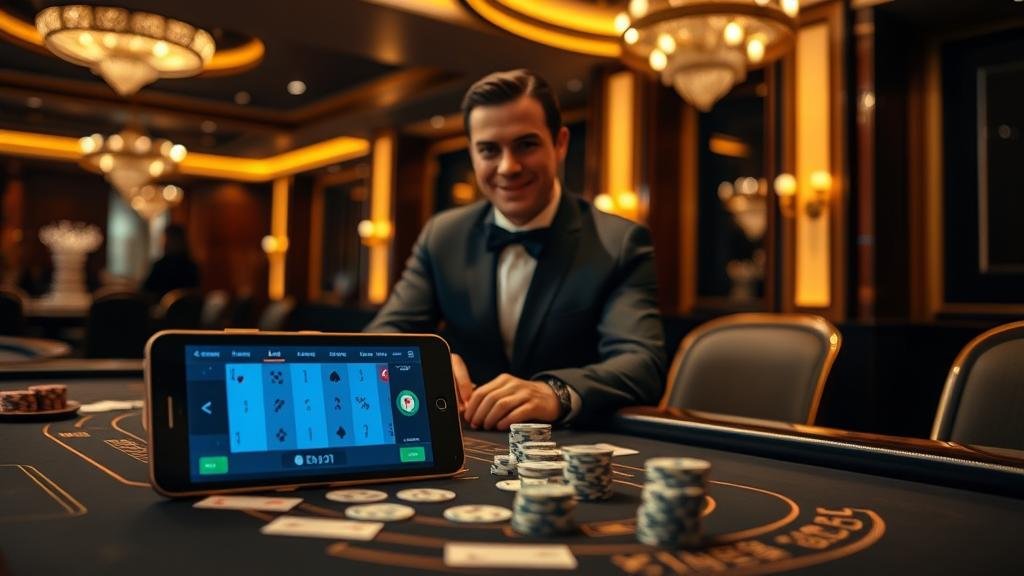 การอ่านเค้าไพ่บาคาร่าบน Android