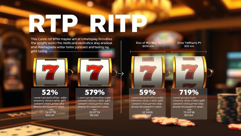 ตัวอย่างการแสดงค่า RTP ในหน้าข้อมูลเกมสล็อต