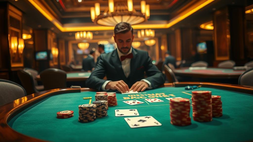 บาคาร่า 2025: คู่มือเซียนเลือกค่าย, วิเคราะห์กราฟ, อ่านเค้าไพ่เว็บตรง ฉบับเข้...