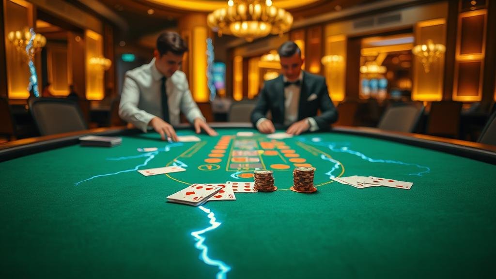 คู่มือฉบับสมบูรณ์: เล่นบาคาร่าสายฟ้าให้รวยได้จริง ด้วยเทคนิคเดินเงินและอ่านเค...