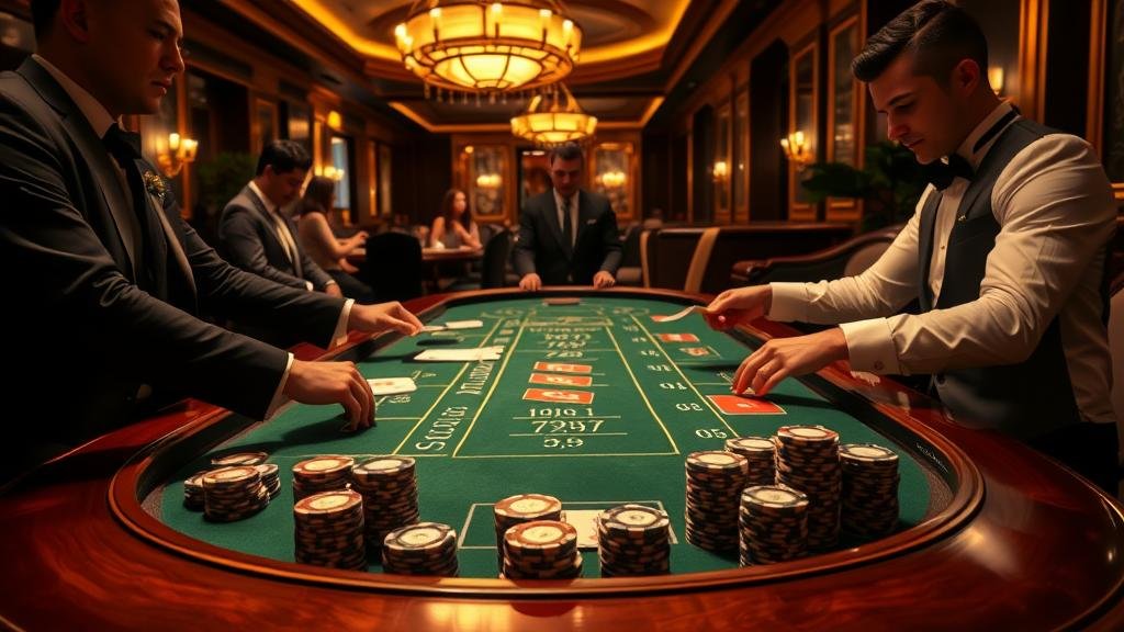 แผนภาพสูตรบาคาร่าและเทคนิคการเดิมพัน