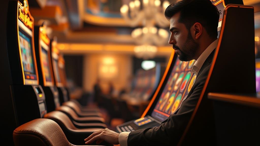 หน้าจอโทรศัพท์แสดงการชนะรางวัลใหญ่บนเว็บสล็อต