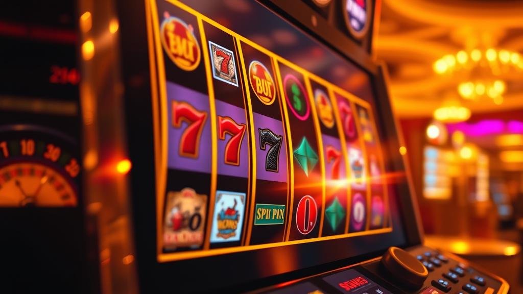 ผู้เล่นกำลังสนุกกับเกมสล็อตบนแท็บเล็ต
