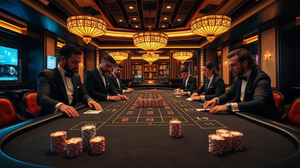 ผู้หญิงไทยกำลังสนุกกับการเล่นบาคาร่าออนไลน์