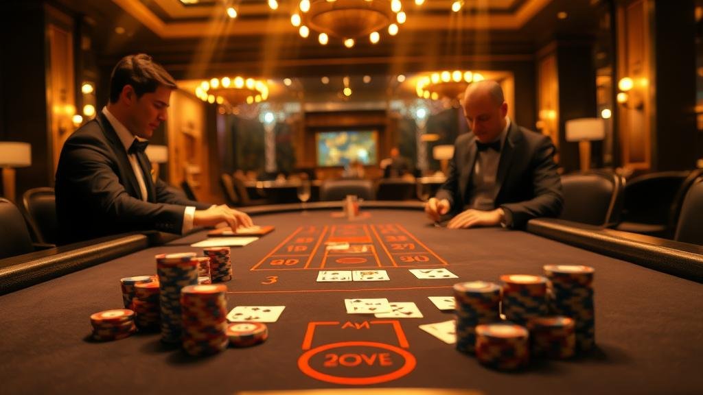 หน้าจอแสดงสถิติห้องบาคาร่า