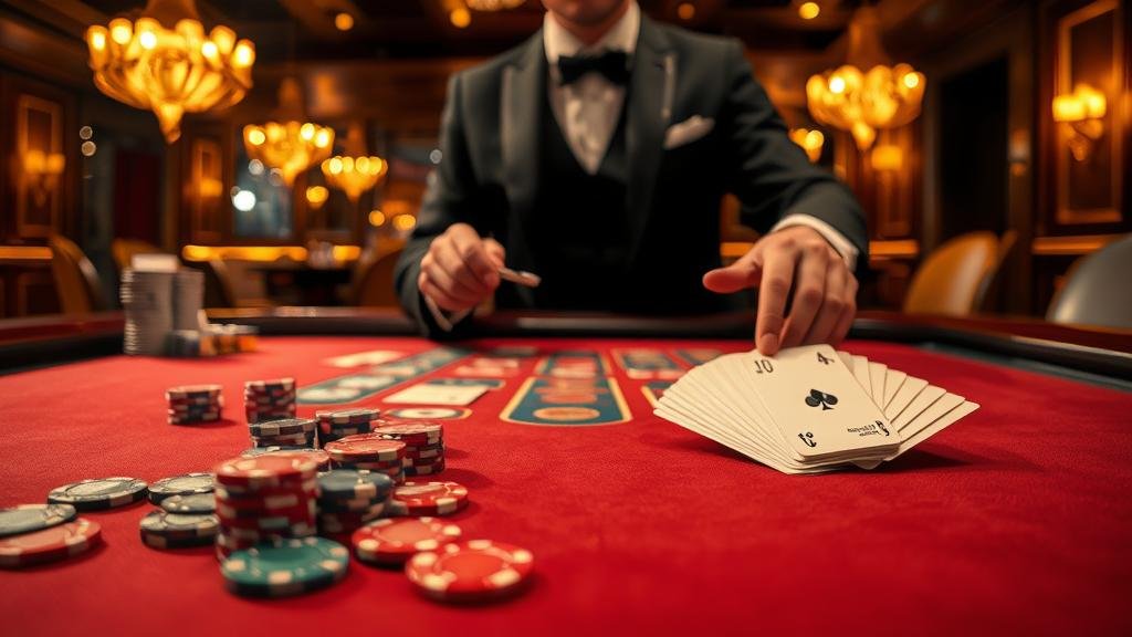 หน้าจอโทรศัพท์แสดงเค้าไพ่บาคาร่า