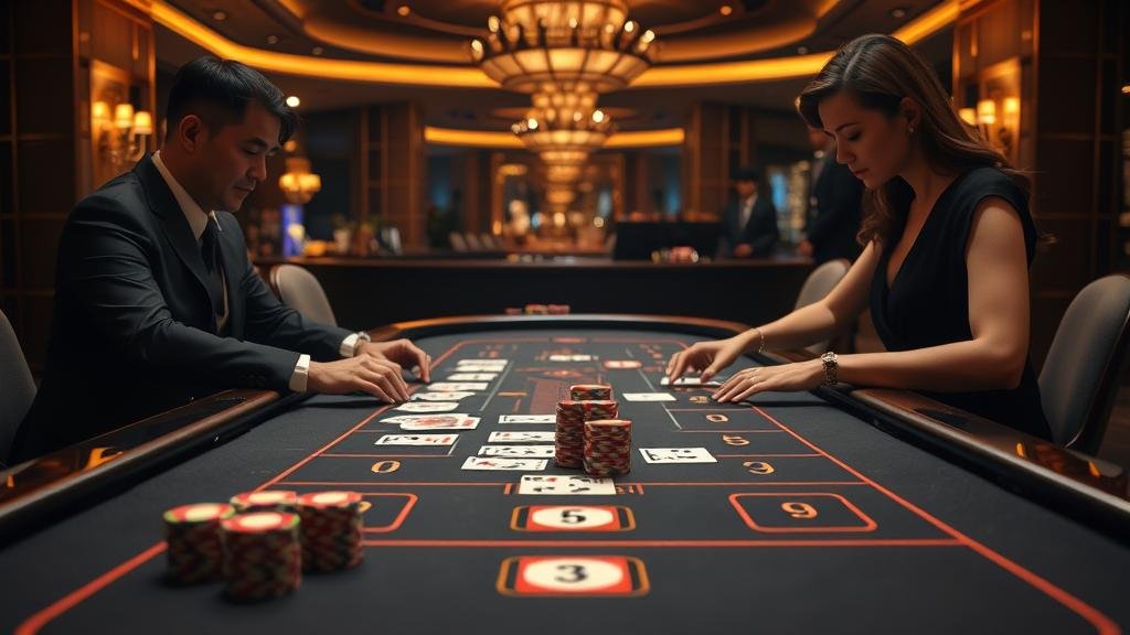 การทำงานของสูตรบาคาร่า AI