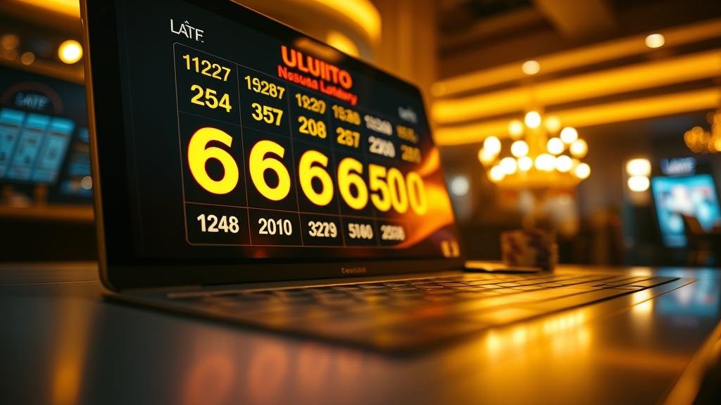 ภาพมือถือหวยล็อตโต้ พร้อมลุ้นรางวัลใหญ่