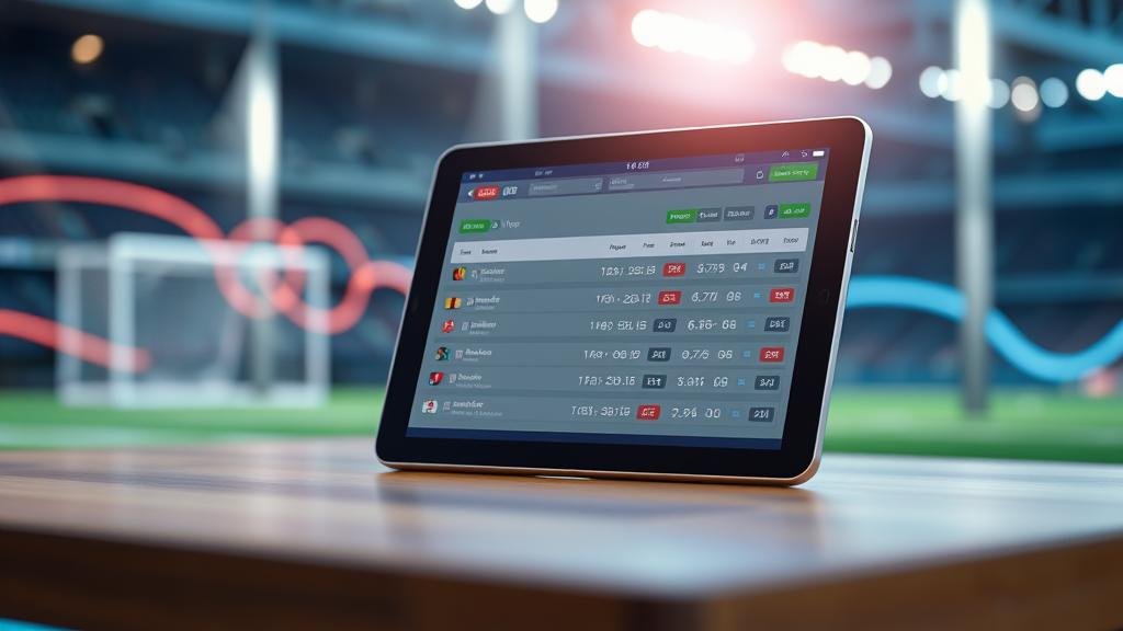 กราฟแสดงสถิติและอัตราต่อรองการแข่งขันฟุตบอล