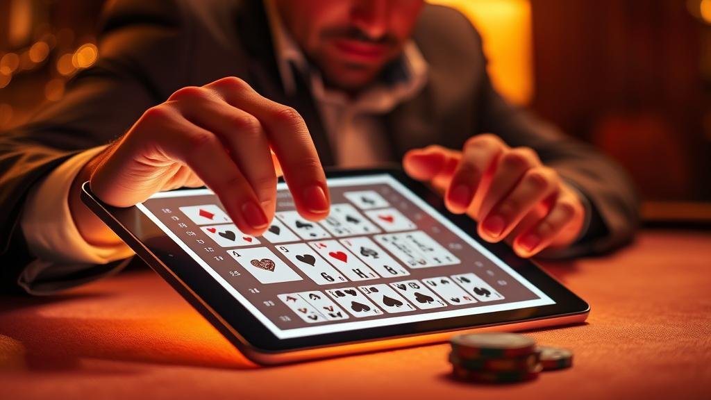 การใช้โปรแกรมบาคาร่าและอ่านเค้าไพ่