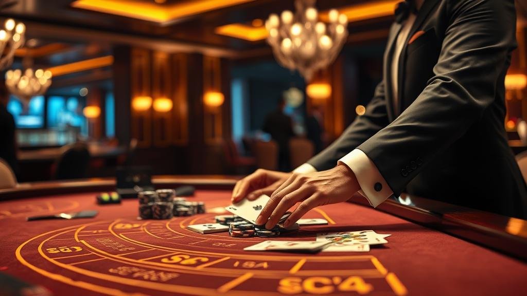 อินเทอร์เฟซบาคาร่าสดสุดทันสมัยจาก AE Casino