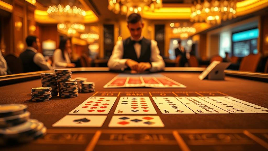 นักพนันบาคาร่าระดับเซียนกำลังวิเคราะห์เกม