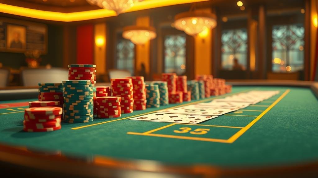 การวางเดิมพันในเกมบาคาร่า