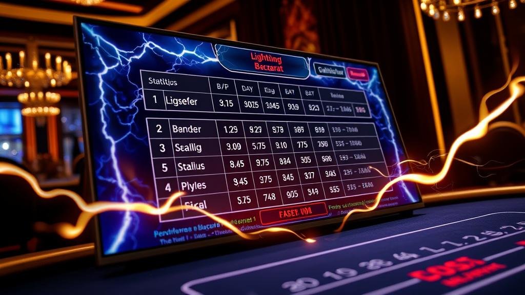 บาคาร่าสายฟ้า: สูตรคำนวณสถิติ DG Casino ฉบับเข้าใจง่าย พร้อมเพิ่มอัตราจ่าย