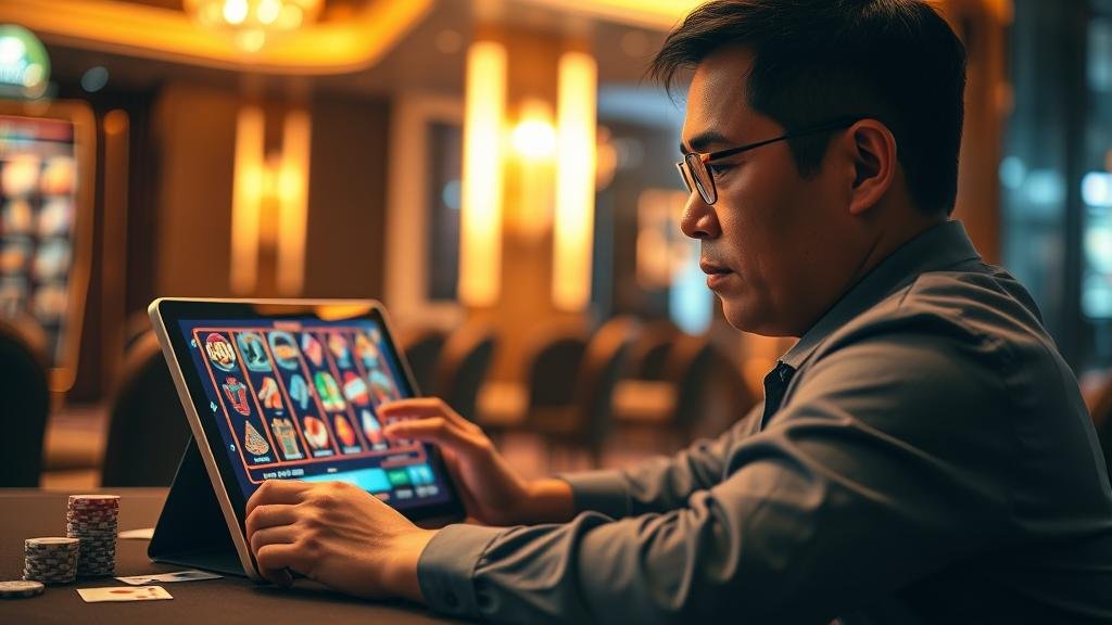 หน้าจอเกมสล็อตแสดงค่า RTP