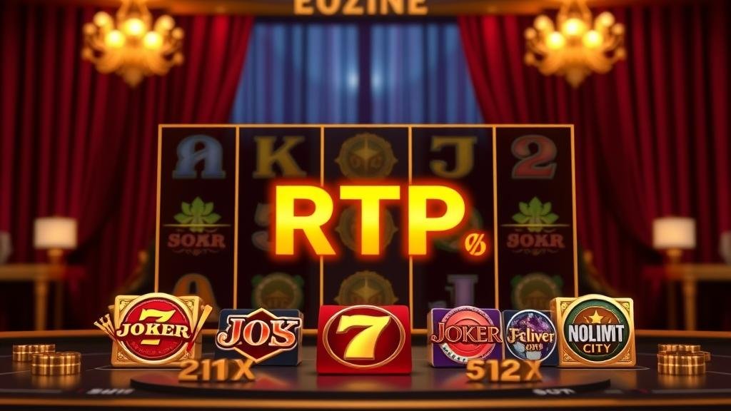 กราฟแสดง RTP ของสล็อต