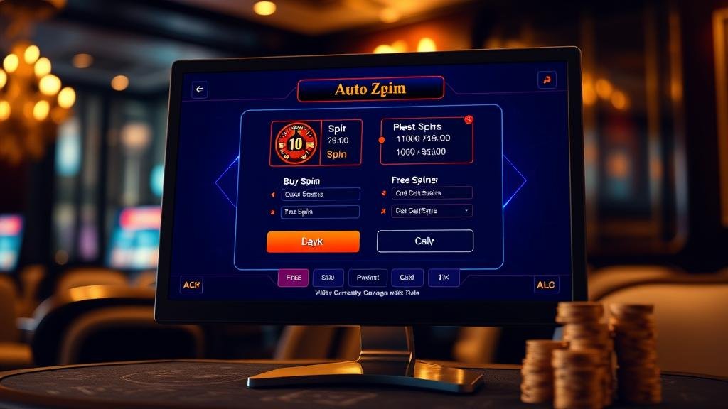 การคลิกปุ่มออโต้สล็อตบนเดสก์ท็อป