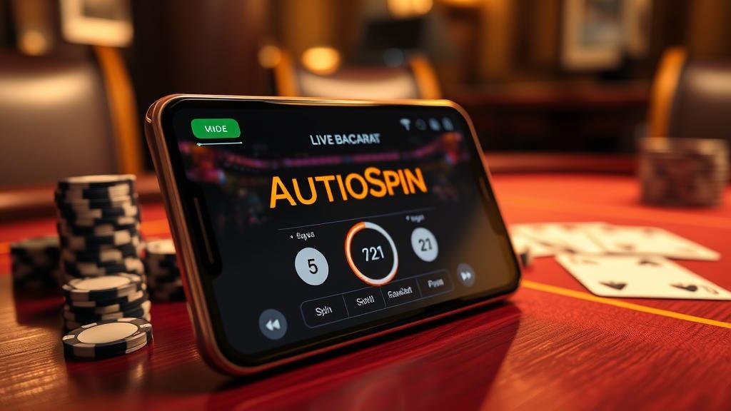 บาคาร่าไลฟ์สปีด: สุดยอดเทคนิคโหมดออโต้ AutoSpin ทำเงินฉบับโปร 2025